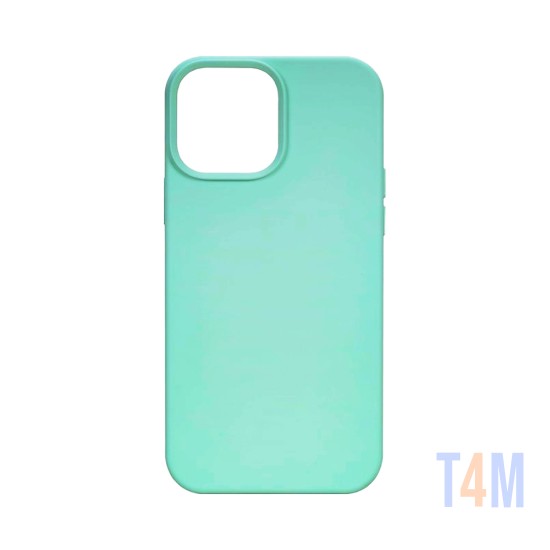 Silicone Case for Apple iPhone 15 Sea Green